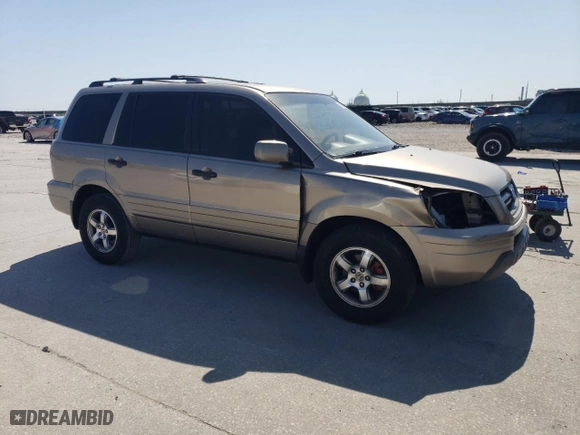 2004 Honda Pilot EX with VIN 2HKYF18564H594948, listed as a Copart auction lot 50792995 with 149,702 mi miles and Salvage Title. Bid and sale history available at carsss.com. Image 4.