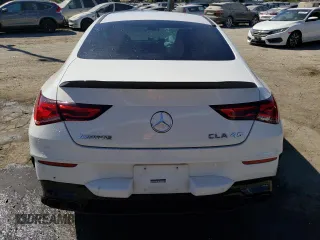 2021 Mercedes-Benz CLA 45 AMG with VIN W1K5J5DB0MN180056, listed as a Copart auction lot 68569534 with Not Provided miles and Salvage Title. Bid and sale history available at DreamBid. Image 6.