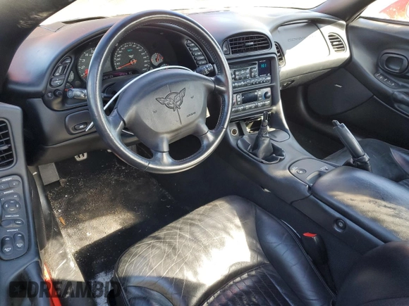 2004 Chevrolet Corvette Z06 with VIN 1G1YY12S545112990, listed as a Copart auction lot 41887135 with 97,376 mi miles and Salvage Title. Bid and sale history available at carsss.com. Image 8.