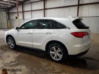 2015 Acura RDX Tech Pkg with VIN 5J8TB4H57FL001945, listed as a Copart auction lot 53980875 with 0 mi miles and Salvage Title. Bid and sale history available at carsss.com. Image 2.