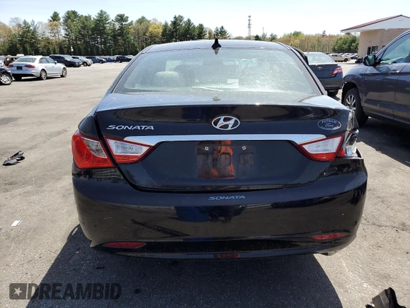 2011 Hyundai Sonata GLS with VIN 5NPEB4AC4BH212566, listed as a Copart auction lot 55483815 with 126,249 mi miles and Salvage Title. Bid and sale history available at DreamBid. Image 6.