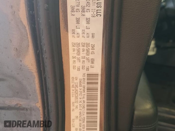2019 Dodge Durango SXT Plus с VIN 1C4RDJAG2KC605152, выставлен на аукционе Copart как лот 57832525 с пробегом 82 016 миль миль и Списание • Salvage title. История ставок и продаж доступна на DreamBid. Изображение 14.