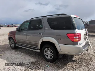 2003 Toyota Sequoia SR5 with VIN 5TDZT34A33S155761, listed as a Copart auction lot 52153775 with 170,157 mi miles and Salvage Title. Bid and sale history available at carsss.com. Image 2.