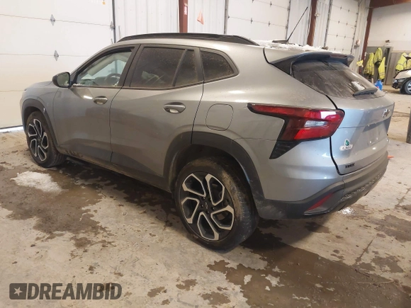 2024 Chevrolet Trax 2RS with VIN KL77LJE22RC206709, listed as a IAAI auction lot 41276047 with 15,713 mi miles and . Bid and sale history available at DreamBid. Image 3.
