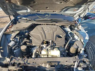 2022 Infiniti Q60 Red Sport 400 with VIN JN1FV7LL0NM680575, listed as a IAAI auction lot 41436276 with 26,862 mi miles and . Bid and sale history available at DreamBid. Image 10.