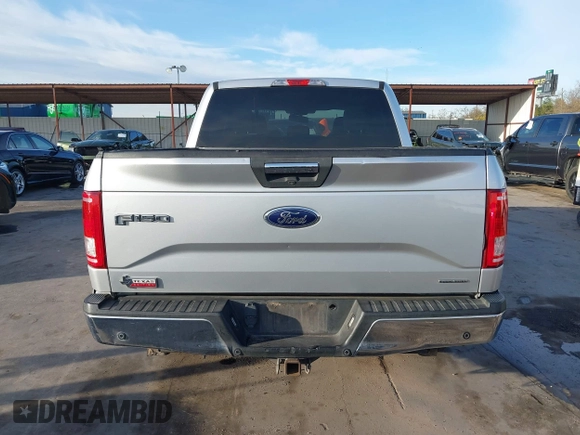 2015 Ford F-150 XL with VIN 1FTEW1CF5FKD78015, listed as a IAAI auction lot 41079398 with 273,779 mi miles. Bid and sale history available at carsss.com. Image 16.