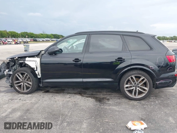 2018 Audi Q7 Prestige with VIN WA1VABF72JD024890, listed as a IAAI auction lot 42464089 with 76,643 mi miles and . Bid and sale history available at DreamBid. Image 15.