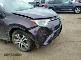 2018 Toyota RAV4 LE with VIN 2T3BFREV0JW773614, listed as a Copart auction lot 57568865 with 76,429 mi miles and Clean title. Bid and sale history available at DreamBid. Image 13.