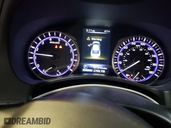 2015 Infiniti Q50 Sport с VIN JN1BV7ARXFM422250, выставлен на аукционе Copart как лот 48662095 с пробегом 101 243 миль миль и Списание • Salvage title. История ставок и продаж доступна на DreamBid. Изображение 9.
