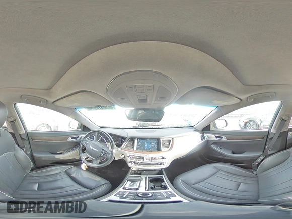 2018 Genesis G80 Ultimate with VIN KMHGN4JF3JU247979, listed as a Copart auction lot 83907914 with 43,951 mi miles and Salvage Title. Bid and sale history available at DreamBid. Image 15.