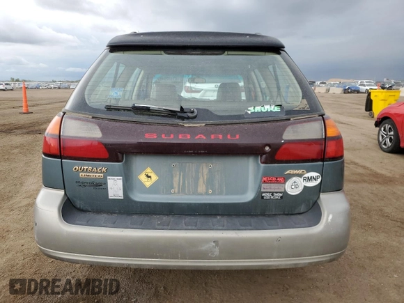 2002 Subaru Legacy Outback Limited с VIN 4S3BH686827601860, выставлен на аукционе Copart как лот 61432045 с пробегом 273 452 миль миль и Чистый • Clean title. История ставок и продаж доступна на DreamBid. Изображение 6.