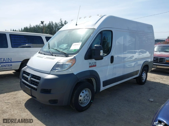 2018 Ram ProMaster Cargo Van with VIN 3C6TRVBG0JE116549, listed as a IAAI auction lot 41905623 with 129,271 mi miles. Bid and sale history available at carsss.com. Image 17.