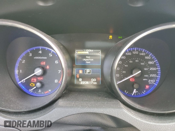 2015 Subaru Legacy with VIN 4S3BNCL69F3016250, listed as a Copart auction lot 67354684 with 220,617 mi miles and Salvage title. Bid and sale history available at DreamBid. Image 9.