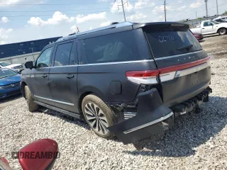 2023 Lincoln Navigator Reserve z VIN 5LMJJ3LG7PEL02726, wystawiony jako Copart lot #55732934 z przebiegiem Nie podano mil oraz Szkoda całkowita • Salvage title. Historia ofert i sprzedaży dostępna na DreamBid. Obrazek 2.