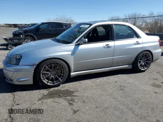 2005 Subaru Impreza Sedan (Natl) WRX with VIN JF1GD29615G500646, listed as a Copart auction lot 46108425 with 151,483 mi miles and Salvage Title. Bid and sale history available at carsss.com. Image 1.