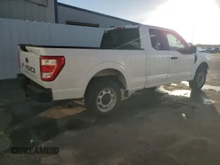 2022 Ford F-150 XL with VIN 1FTEX1CB2NKE64553, listed as a Copart auction lot 62641825 with 37,988 mi miles and Clean title. Bid and sale history available at DreamBid. Image 3.