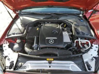 2017 Mercedes-Benz C 300 with VIN WDDWK4JB2HF430767, listed as a Copart auction lot 83460074 with Not Provided miles and Salvage Title. Bid and sale history available at DreamBid. Image 11.
