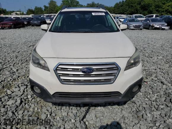 2015 Subaru Outback Premium with VIN 4S4BSADC2F3357003, listed as a Copart auction lot 58920125 with 196,786 mi miles and Salvage title. Bid and sale history available at DreamBid. Image 5.