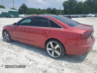 2013 Audi A6 Premium Plus with VIN WAUGGAFC8DN018723, listed as a Copart auction lot 59459965 with 99,164 mi miles and Salvage title. Bid and sale history available at DreamBid. Image 2.