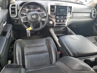 2019 Ram 1500 Laramie with VIN 1C6SRFDT5KN830864, listed as a Copart auction lot 46498855 with 63,935 mi miles and Salvage Title. Bid and sale history available at carsss.com. Image 8.