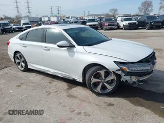 2019 Honda Accord Touring z VIN 1HGCV2F98KA010158, wystawiony jako IAAI lot #41914888 z przebiegiem 46 960 mil mil oraz . Historia ofert i sprzedaży dostępna na DreamBid. Obrazek 1.