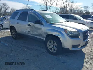 2015 GMC Acadia SLE with VIN 1GKKRPKD4FJ175950, listed as a IAAI auction lot 41040757 with 147,443 mi miles. Bid and sale history available at carsss.com. Image 1.