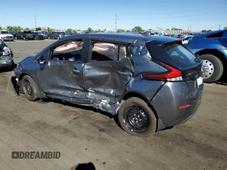2025 Nissan LEAF S with VIN 1N4AZ1BV6SC557902, listed as a Copart auction lot 72631564 with 1,157 mi miles and Salvage Title. Bid and sale history available at carsss.com. Image 2.