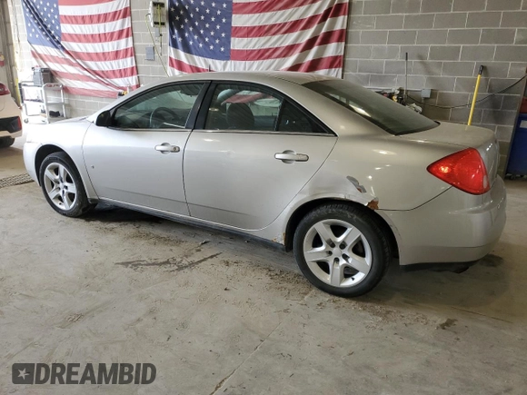 2008 Pontiac G6 with VIN 1G2ZG57B984277889, listed as a Copart auction lot 53244385 with 164,606 mi miles and Salvage Title. Bid and sale history available at carsss.com. Image 2.