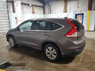2014 Honda CR-V EX-L with VIN 2HKRM4H78EH698758, listed as a Copart auction lot 51436625 with 129,291 mi miles and Salvage Title. Bid and sale history available at carsss.com. Image 2.