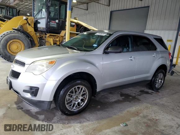 2011 Chevrolet Equinox LS with VIN 2GNALBECXB1336070, listed as a Copart auction lot 50257535 with 126,139 mi miles and Clean Title. Bid and sale history available at carsss.com. Image 1.