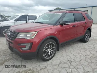 2017 Ford Explorer Sport с VIN 1FM5K8GT9HGC16734, выставлен на аукционе Copart как лот 65397425 с пробегом 115 780 миль миль и Чистый • Clean title. История ставок и продаж доступна на DreamBid. Изображение 1.