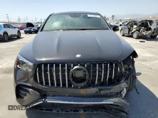 2024 Mercedes-Benz GLE 53 AMG with VIN 4JGFD6BB3RB196433, listed as a Copart auction lot 57479685 with 9,106 mi miles and Salvage title. Bid and sale history available at DreamBid. Image 5.