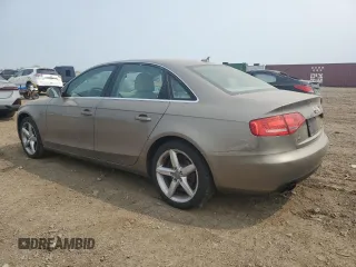 2011 Audi A4 Premium Plus with VIN WAUFFAFL4BN009433, listed as a Copart auction lot 59301185 with 122,158 mi miles and Salvage title. Bid and sale history available at DreamBid. Image 2.