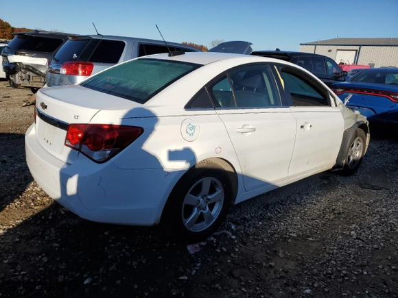 2016 Chevrolet Cruze Limited LT with VIN 1G1PE5SB4G7188267, listed as a Copart auction lot 77194264 with NaN miles and Salvage Title. Bid and sale history available at carsss.com. Image 3.