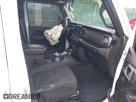 2021 Jeep Wrangler Unlimited Sport S with VIN 1C4HJXDG1MW850478, listed as a IAAI auction lot 42263715 with 31,284 mi miles and . Bid and sale history available at DreamBid. Image 5.