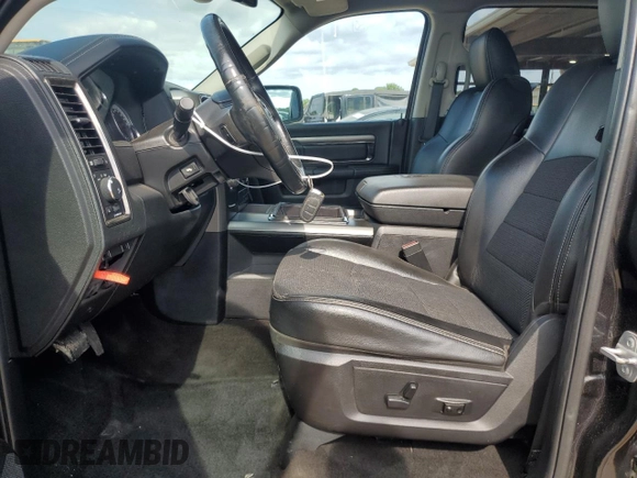 2015 Ram 1500 Sport with VIN 1C6RR6MT9FS614747, listed as a Copart auction lot 62767685 with 169,794 mi miles and Salvage title. Bid and sale history available at DreamBid. Image 7.