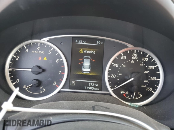 2016 Nissan Sentra SV with VIN 3N1AB7AP9GY292835, listed as a Copart auction lot 53540035 with 77,905 mi miles and Salvage Title. Bid and sale history available at DreamBid. Image 9.