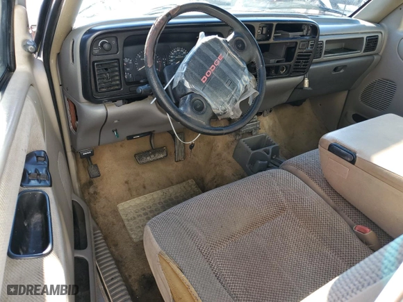 1995 Dodge Ram 1500 with VIN 1B7HC16YXSS381795, listed as a Copart auction lot 86858174 with 263,589 mi miles and Salvage Title. Bid and sale history available at carsss.com. Image 8.