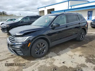 2023 Volkswagen Tiguan SE with VIN 3VVNB7AX2PM058818, listed as a Copart auction lot 55518755 with 35,878 mi miles and Salvage title. Bid and sale history available at DreamBid. Image 1.
