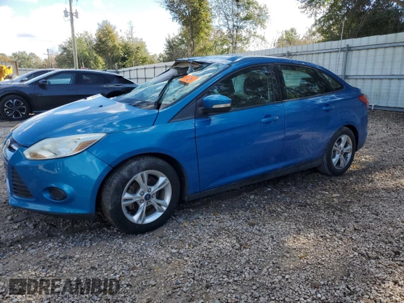 2014 Ford Focus SE with VIN 1FADP3F29EL190660, listed as a Copart auction lot 84401824 with 0 mi miles and Non Repairable. Bid and sale history available at carsss.com. Image 1.