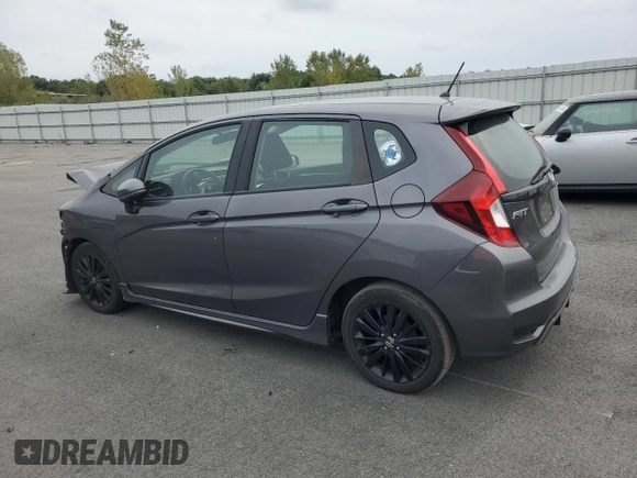 2018 Honda Fit Sport with VIN 3HGGK5G68JM722042, listed as a Copart auction lot 71813124 with Not Provided miles and Salvage Title. Bid and sale history available at DreamBid. Image 2.