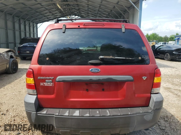 2006 Ford Escape XLT с VIN 1FMYU03116KC24320, выставлен на аукционе Copart как лот 54156365 с пробегом 159 521 миль миль и Списание • Salvage title. История ставок и продаж доступна на DreamBid. Изображение 6.