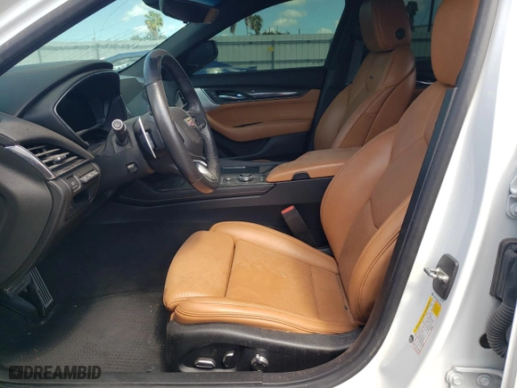 2021 Cadillac CT5 V-Series with VIN 1G6DR5RW9M0134624, listed as a Copart auction lot 67149673 with 0 mi miles. Bid and sale history available at carsss.com. Image 7.