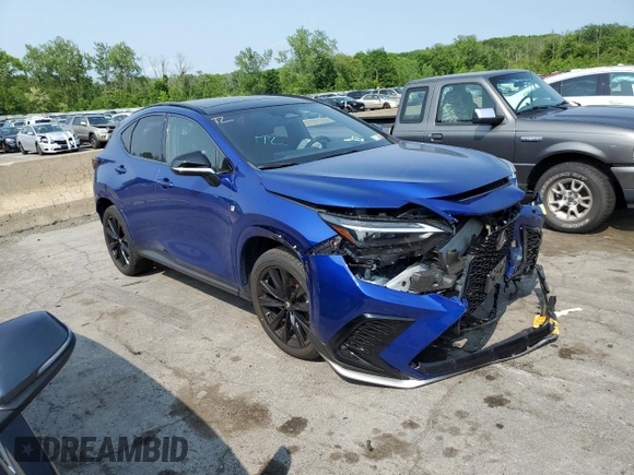 2022 Lexus NX with VIN JTJKGCEZ7N2000776, listed as a Copart auction lot 51502933 with Not Provided miles. Bid and sale history available at carsss.com. Image 4.