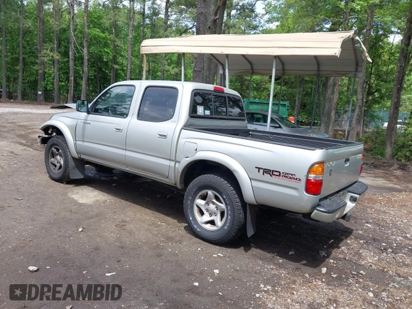 2002 Toyota Tacoma PreRunner с VIN 5TEGN92N02Z063860, выставлен на аукционе IAAI как лот 42177157 с пробегом 121 738 миль миль и . История ставок и продаж доступна на DreamBid. Изображение 3.