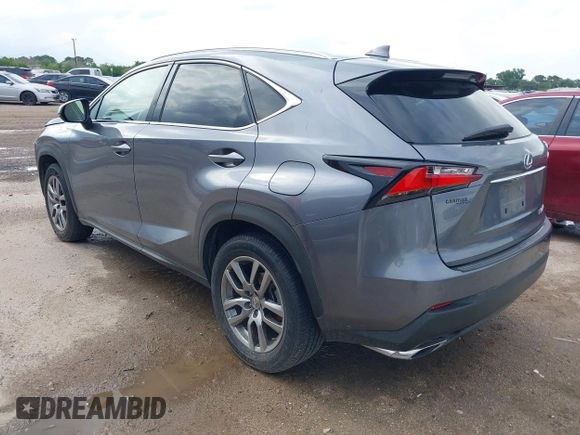 2016 Lexus NX 200t with VIN JTJBARBZ6G2049270, listed as a IAAI auction lot 42111947 with 189,706 mi miles. Bid and sale history available at carsss.com. Image 3.