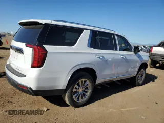 2021 GMC Yukon SLT with VIN 1GKS2BKD8MR240143, listed as a Copart auction lot 55197664 with 79,119 mi miles and Salvage Title. Bid and sale history available at carsss.com. Image 3.