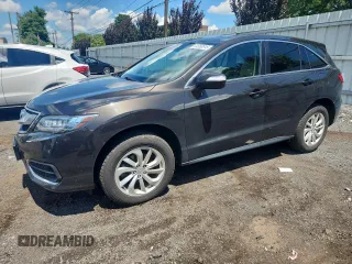 2016 Acura RDX Technology with VIN 5J8TB4H55GL028935, listed as a Copart auction lot 64550515 with 50,585 mi miles and Salvage title. Bid and sale history available at DreamBid. Image 1.
