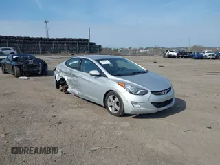 2012 Hyundai Elantra GLS with VIN KMHDH4AE1CU308265, listed as a IAAI auction lot 41898417 with 70,218 mi miles. Bid and sale history available at carsss.com. Image 1.