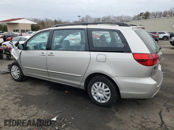 2005 Toyota Sienna CE with VIN 5TDZA23C15S378029, listed as a Copart auction lot 47664735 with 235,682 mi miles and Salvage Title. Bid and sale history available at carsss.com. Image 2.
